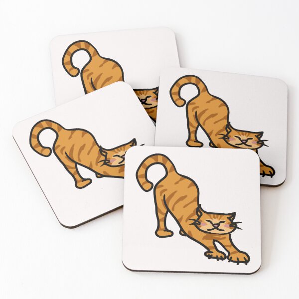 Item preview, poorly drawn ginger cat designed and sold by DukkyDuck.