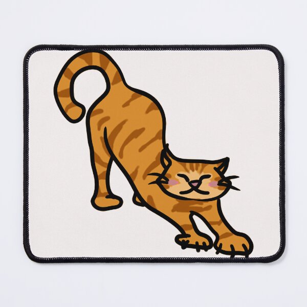 Item preview, poorly drawn ginger cat designed and sold by DukkyDuck.