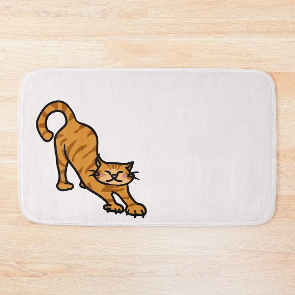 Item preview, poorly drawn ginger cat designed and sold by DukkyDuck.