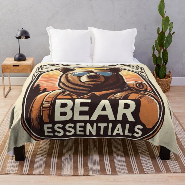 Item preview, Bear Essentials: Wilderness Parody Adventure Design designed and sold by Animoodles.