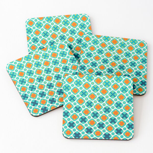 Item preview, 70' bluish crosses and squares pattern. designed and sold by Grygiel23.