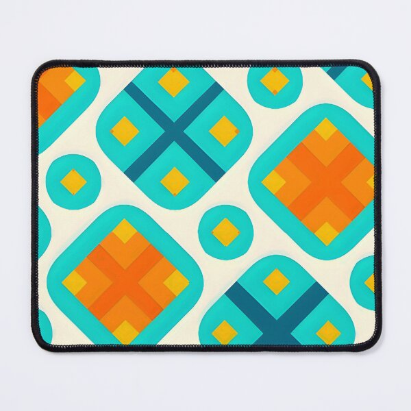 Item preview, 70' bluish crosses and squares pattern. designed and sold by Grygiel23.