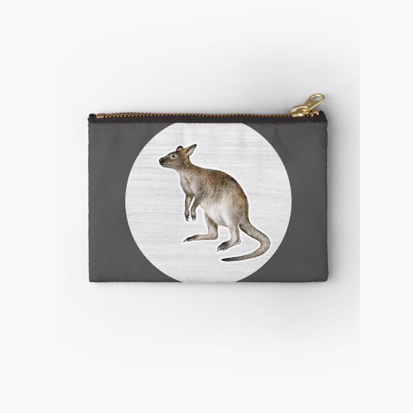 Item preview, Kangaroo Watercolor Drawing designed and sold by LivingColorful.