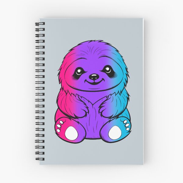 Item preview, Cute Androgynous Pride Flag Sloth, Subtle Kawaii Androgynous Sloth Design designed and sold by Travelslightly.