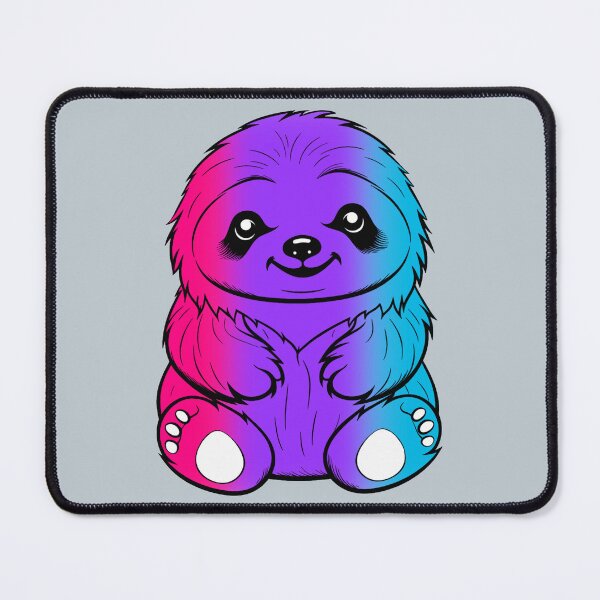 Item preview, Cute Androgynous Pride Flag Sloth, Subtle Kawaii Androgynous Sloth Design designed and sold by Travelslightly.