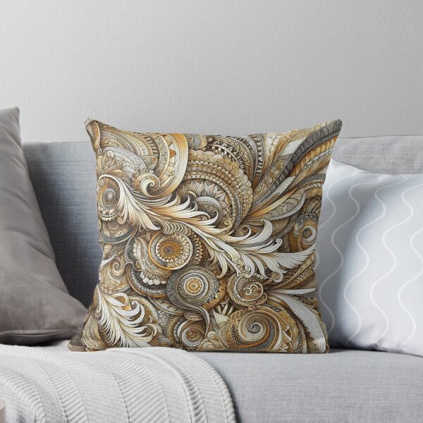 Item preview, Diseño zentangle líneas finas tinte dorado designed and sold by Blessinger77.
