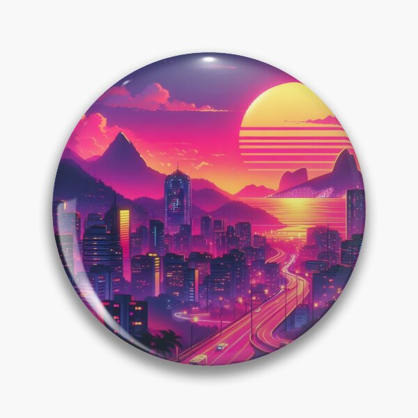 Item preview, Anime Vintage Sunset 1980s Rio de Janeiro  designed and sold by Israelbeck7.