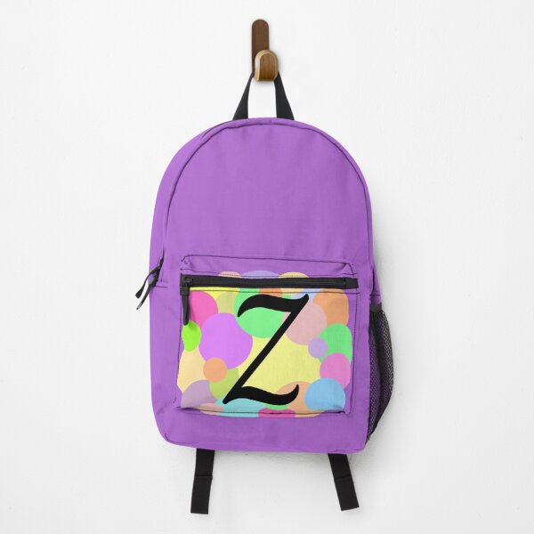 Item preview, Colorful Pastel Bubbles Upper Case Letter Z Monogram designed and sold by MGonline.