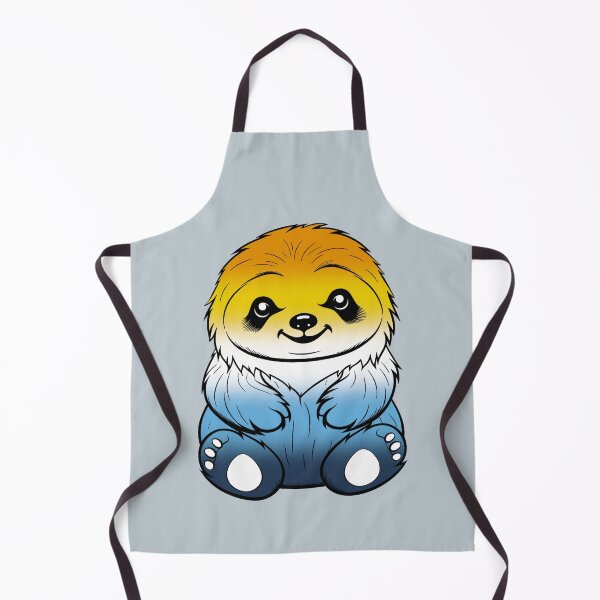 Item preview, Cute AroAce Pride Flag Sloth, Subtle Kawaii AroAce Sloth Design designed and sold by Travelslightly.