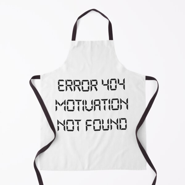 Item preview, Error 404 Motivation not found designed and sold by Code Monkeys.