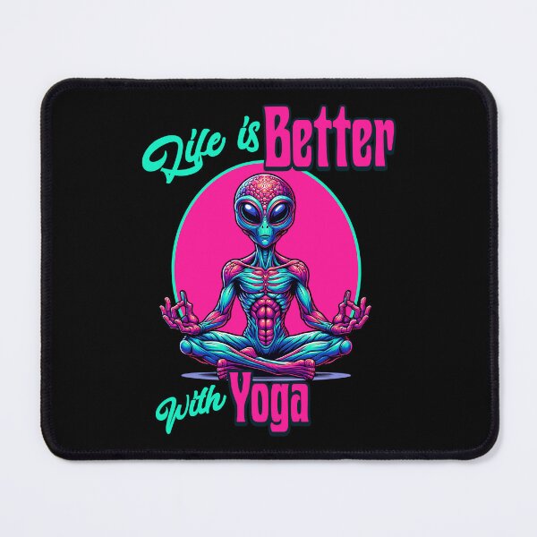 Item preview, Life Is Better With Yoga designed and sold by RockBeeDesigns.