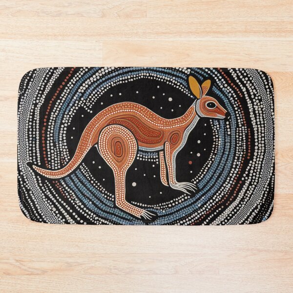 Item preview, Australian Aboriginal art Kangaroo designed and sold by JackFreestone.