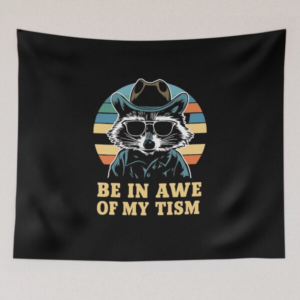 Item preview, Be in awe of my TISM funny autism awareness groovy design designed and sold by Jt41.