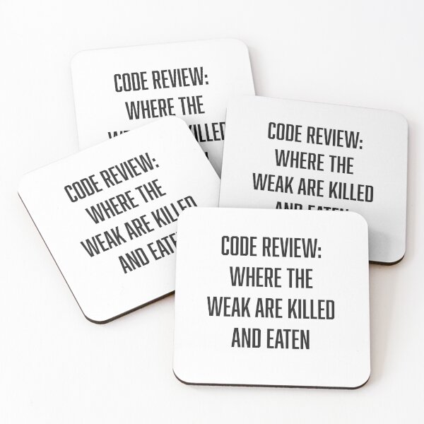 Item preview, Code review: Where the weak are killed and eaten designed and sold by Code  Monkeys.