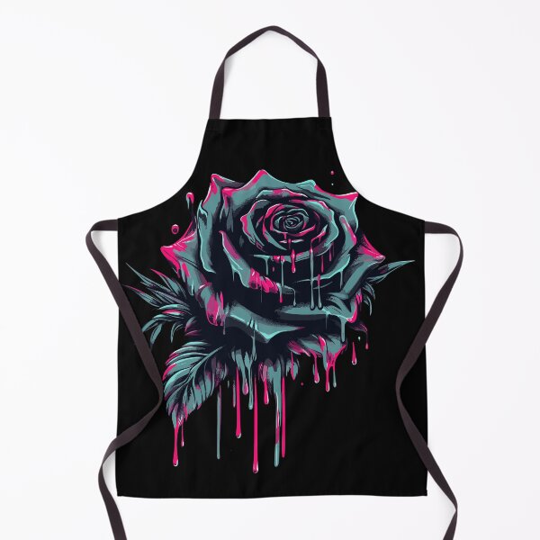 Item preview, Dark rose dripping art designed and sold by Emegan Print Art.