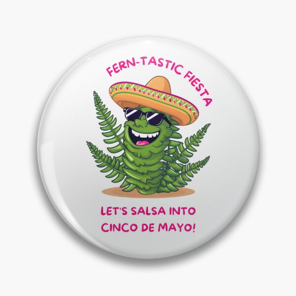 Item preview, Fern-tastic Fiesta: Let's salsa into Cinco de Mayo! Happy Fern Plant  designed and sold by HobbiesPrints.