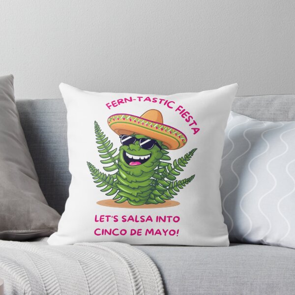 Item preview, Fern-tastic Fiesta: Let's salsa into Cinco de Mayo! Happy Fern Plant  designed and sold by HobbiesPrints.