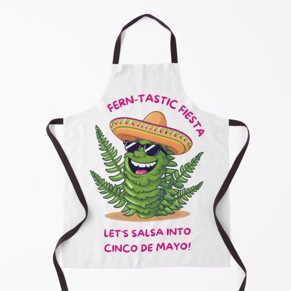Item preview, Fern-tastic Fiesta: Let's salsa into Cinco de Mayo! Happy Fern Plant designed and sold by HobbiesPrints.