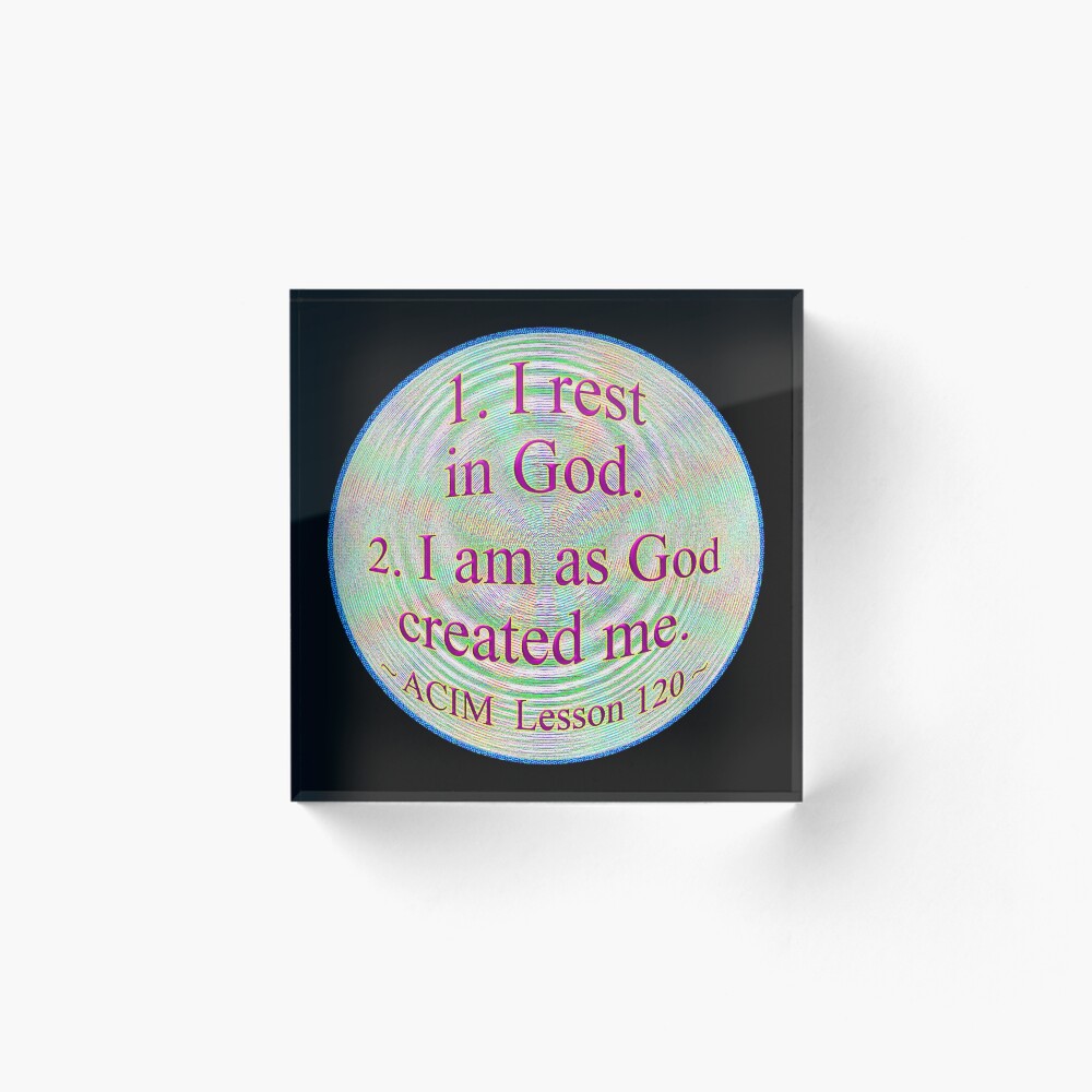 Item preview, Acrylic Block designed and sold by ACIM-LOVE.