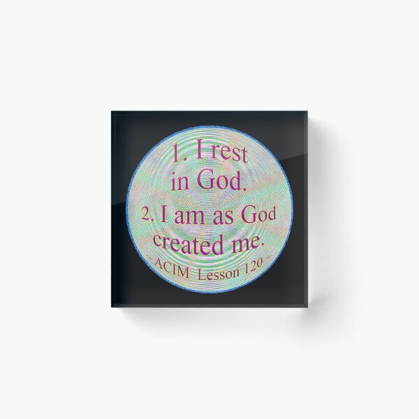 Item preview, ACIM Lesson 120 Review designed and sold by ACIM-LOVE.