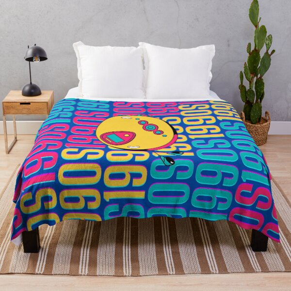 Item preview, 1990s retro design 30 - Dark Blue Background designed and sold by PunjabanJatti.