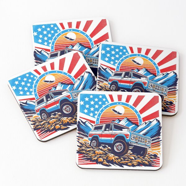 Item preview, Classic 1969 Bronco 4x4 American outdoor off road adventure designed and sold by Lowtech.