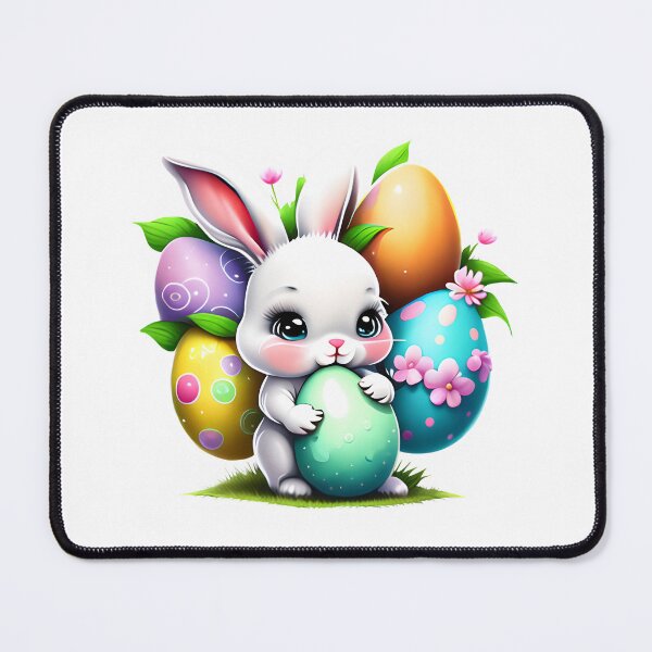 Item preview, Easter egg and cute rabbit designed and sold by Suzan Buyukengin.