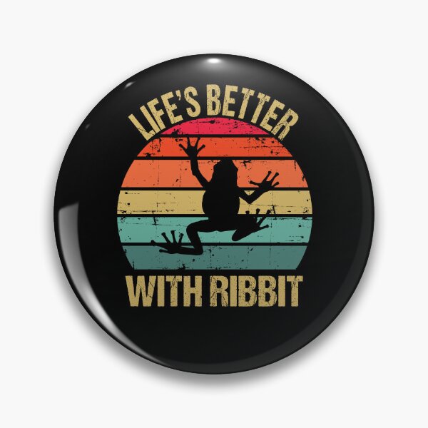 Item preview, Lifes Better With Ribbit designed and sold by AussieWonders.