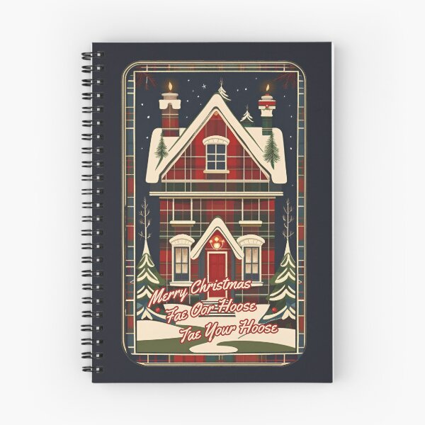 Item preview, Merry Christmas Fae Oor Hoose Tae Your Hoose (#01) [Create a set!] designed and sold by SolidEarthArt.