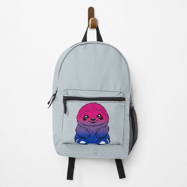 Item preview, Cute Bisexual Pride Flag Sloth, Subtle Kawaii Bisexual Sloth Design designed and sold by Travelslightly.