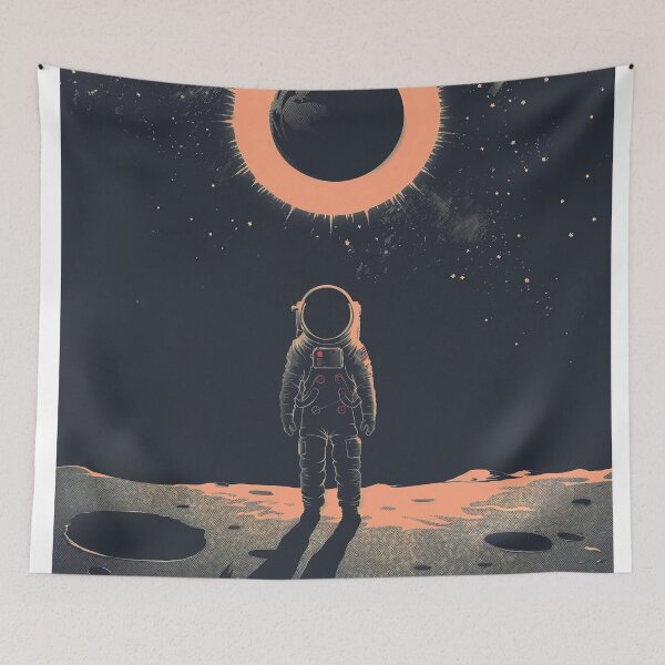 Item preview, Solar Eclipse on Moon designed and sold by NeuralVibe.
