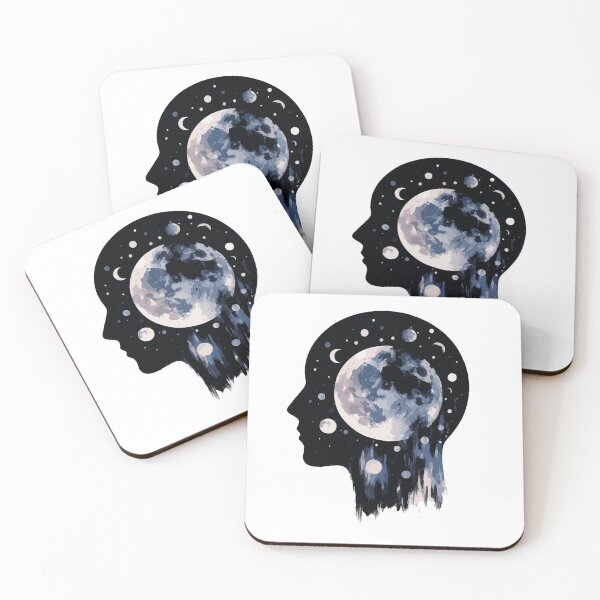 Item preview, Cosmic head designed and sold by Emegan Print Art.
