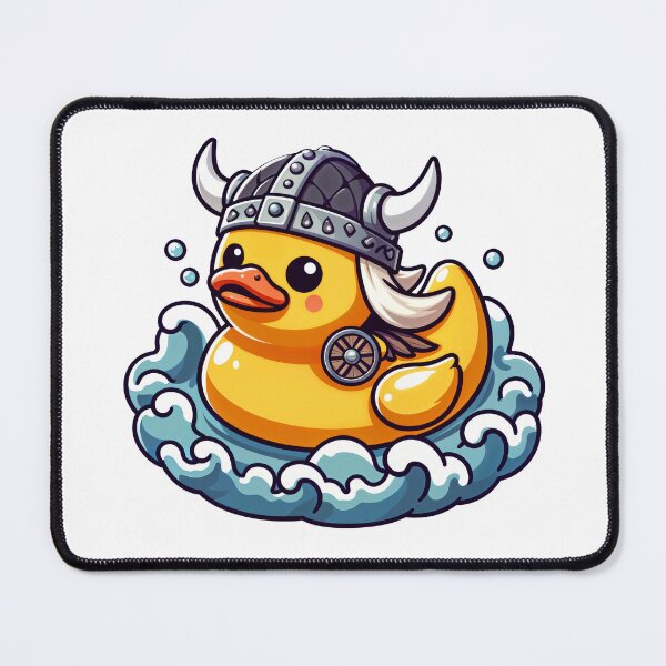 Item preview, Cute little rubber duck viking warrior designed and sold by AVillager.