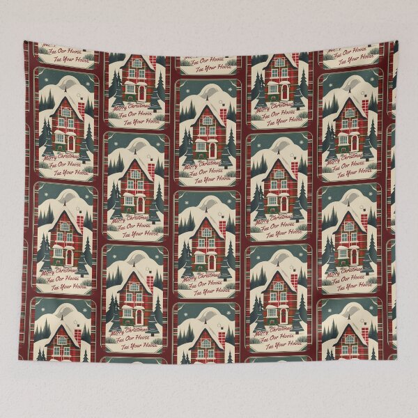 Item preview, Merry Christmas Fae Oor Hoose Tae Your Hoose (#04) [Create a set!] designed and sold by SolidEarthArt.