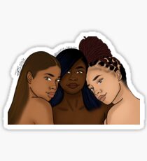 Melaninated Beauties Sticker