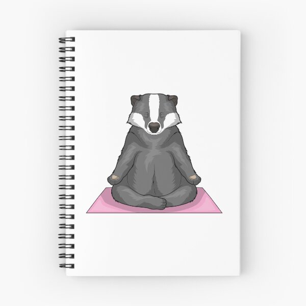 Item preview, Badger Fitness Yoga Meditation designed and sold by Snabdesign84.