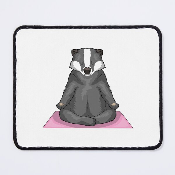 Item preview, Badger Fitness Yoga Meditation designed and sold by Snabdesign84.