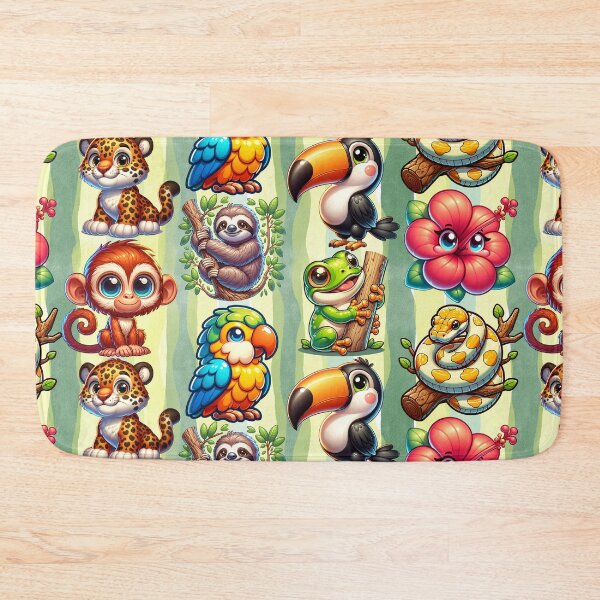 Item preview, Big Eyed Rainforest Friends designed and sold by KeeganCreations.