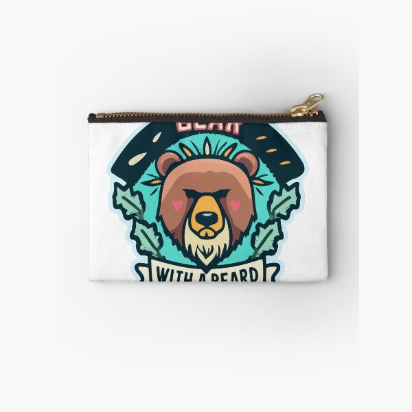 Item preview, Bear with a Beard Adventure Badge designed and sold by NiftyWrx.