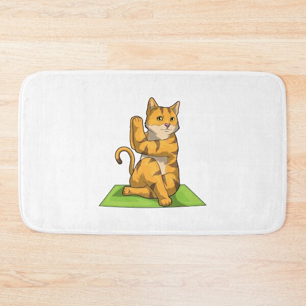 Item preview, Cat Fitness Yoga Meditation designed and sold by Snabdesign84.