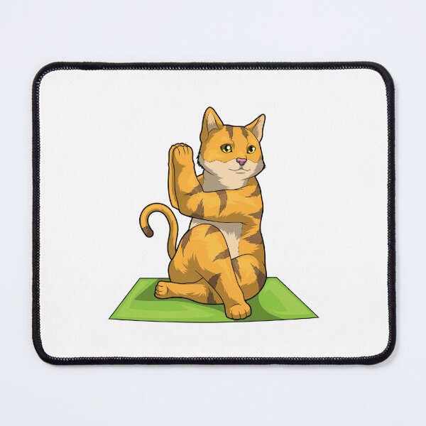 Item preview, Cat Fitness Yoga Meditation designed and sold by Snabdesign84.