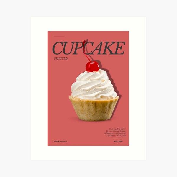 Cupcake Treat Lámina artística