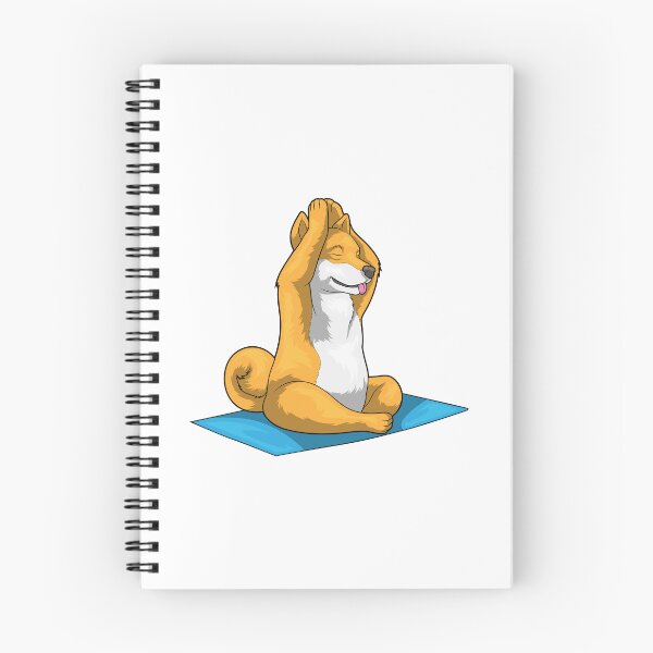Item preview, Shiba Inu Yoga Fitness Meditation designed and sold by Snabdesign84.