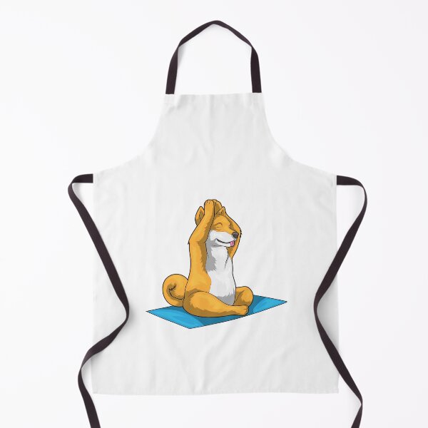 Item preview, Shiba Inu Fitness Yoga Meditation designed and sold by Snabdesign84.