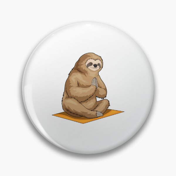 Item preview, Sloth Fitness Yoga Meditation designed and sold by Snabdesign84.