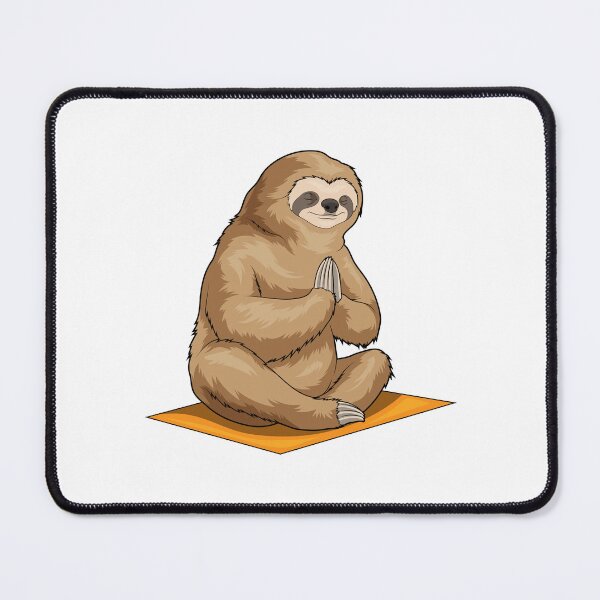 Item preview, Sloth Fitness Yoga Meditation designed and sold by Snabdesign84.