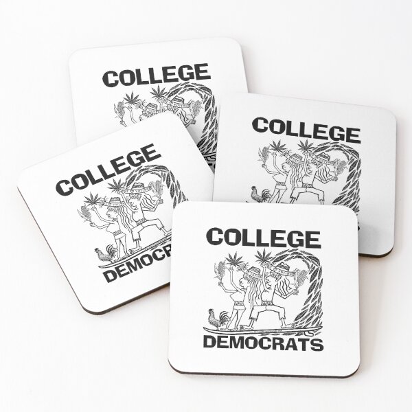 Item preview, COLLEGE  DEMOCRATS ~ MAN ~ WOMAN ~ SURFERS ~ (V-6-110) designed and sold by RodeoMalibu.