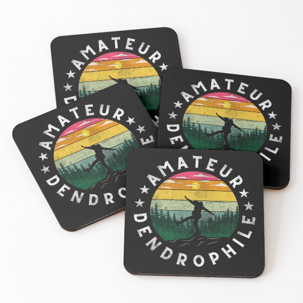 Item preview, AMATEUR DENDROPHILE - TREE LOVER GRUNGE RETRO designed and sold by WeirdFlexMob.