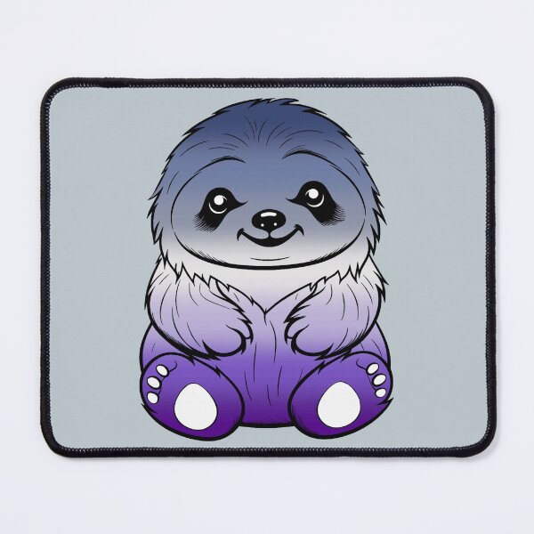 Item preview, Cute Lesbian Butch Pride Flag Sloth, Subtle Kawaii Butch Sloth Design designed and sold by Travelslightly.