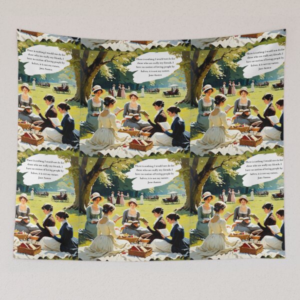 Item preview, There is nothing I would not do for those who are really my friends. designed and sold by LiteraryLoves.